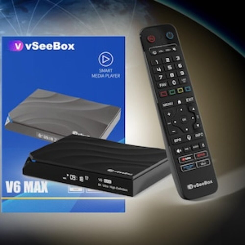 vSeeBox V6 Max Smart Media Player Streaming Box | Authorized Distributor - Picture 3 of 6